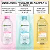 Garnier Express Aclara Agua micelar desmaquillante con Vitamina C Tono
