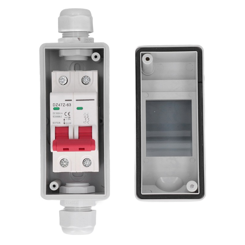PV Solar Disconnect Switch Photovoltaic Circuit Isolator Miniature RV Breaker