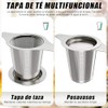 Infusor de Té, Juego de 4 Filtro de Té con
