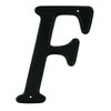 Prime-Line MP4248 House Address Letter "F", Black Finish, Zinc Die