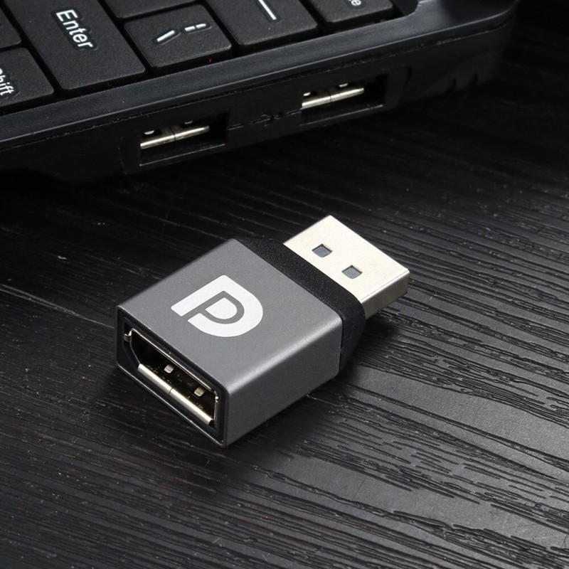 AYMBH 8K DisplayPort Female to Male Adapter - DP 1.4