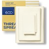THREAD SPREAD Egyptian Cotton Sheets King Size - 600 Thread