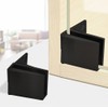 【2Pieces】 Glass Door Hinge Cabinet Display Cabinet Wine Cabinet Clip