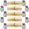 MSAEIQUN Brass Hose Barb Fitting 3/4" Barb Splicer Mender with