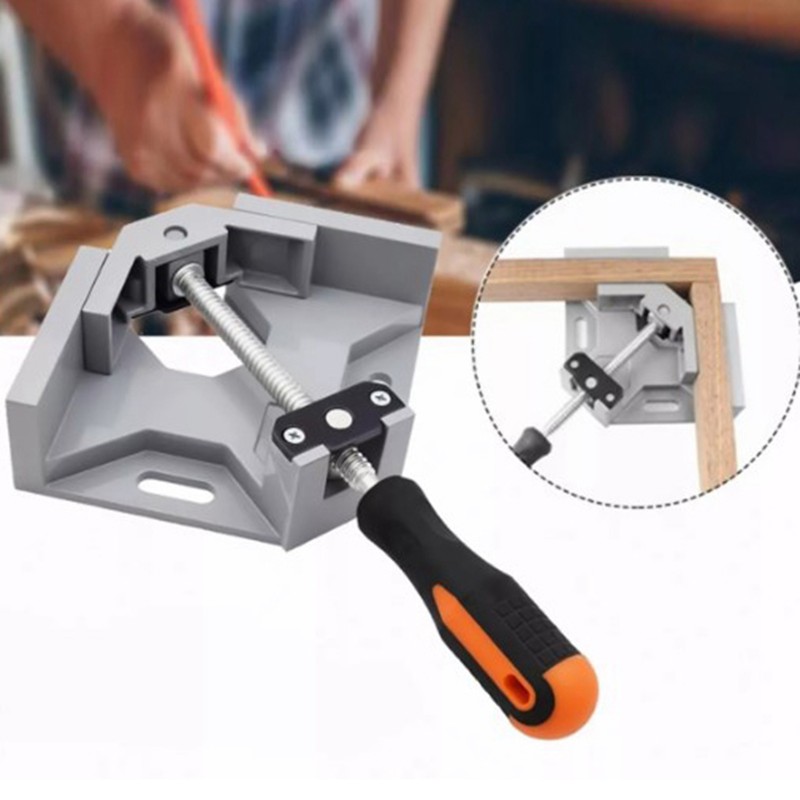 Corner Clamp 90 Degree Single Handle Aluminum Alloy Adjustable Right