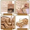 3D Wooden Car Puzzle