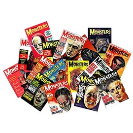 Classic Famous Monsters of Filmland Vinyl Stickers - Series 1 - Set of 16