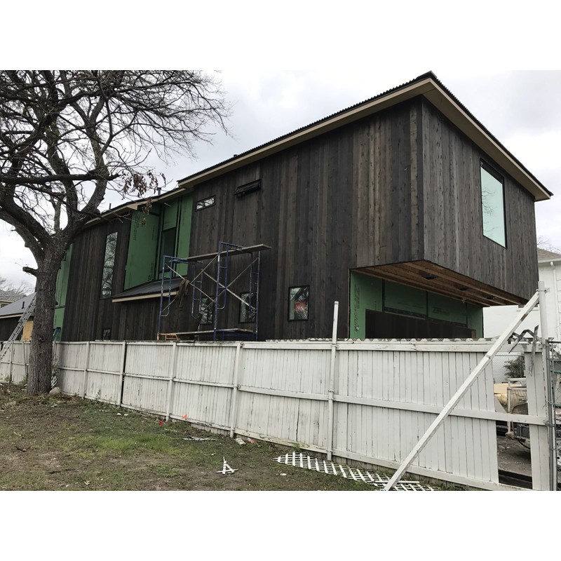 ECO Wood Stain 5 Gallon Black Covers 700 SQ FT