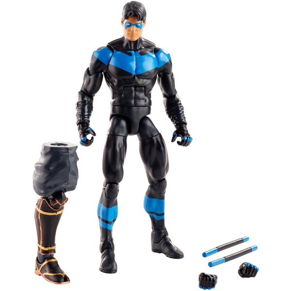 DC Super Friends Multiverse Nightwing action figure, highly detailed, collectible, 6-inch scale