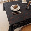 Jayla White Lace Tablecloth 60 X 120 Inches Rectangle Camellia