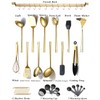 Gold Cooking Utensils Set, Kyraton Stainless Steel 37 Pieces Kitchen