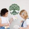 FINGERINSPIRE Celtic Tree of Life Stencil, 11.8x11.8inch Traditional Irish Tree