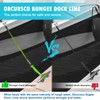 Obcursco Bungee Dock Lines,Boat Dock Rope,Jet Ski Accessories with 316