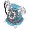 Antique Telephone Ornaments Retro Phone Shape Piggy Bank Home Resin