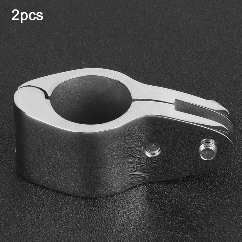 Akozon Rail Mount Hinge, 2Pcs Top Jaw Slide Marine 316