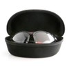 Gearbox Vision Eye Protection with Hard Case, Black Frame/Clear Lens