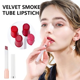 Long Lasting Lipstick Set - 4 PCS Matte Lipstick Sets for Women Long Lasting Plumping Lip Gloss High Pigmented Velvety Waterproof Natural Lipstick Makeup Gifts Set (Set B, 30g)