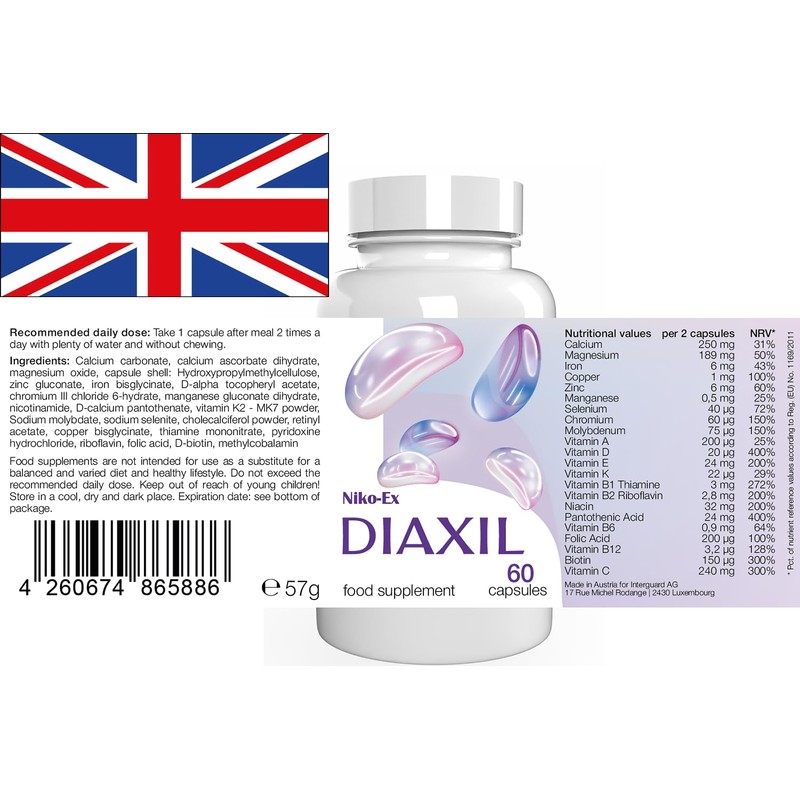 Diaxil – 60 Capsules