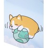 Nayothecorgi Corgi Themed Umbrella, Blue, 10" x 2.5" x 2.5",