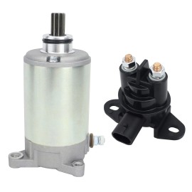 Soarider Starter Motor for CAN-AM Defender HD8 2016-2021 with Solenoid Relay 420684560