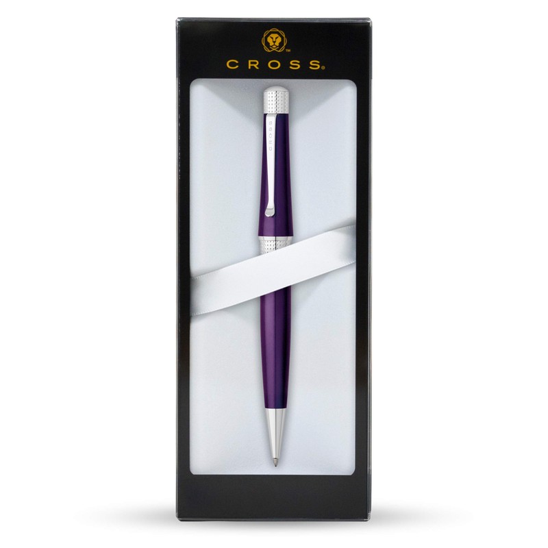 Cross AT0492S 7 Beverly Lackviolett Lacquer Ballpoint Pen