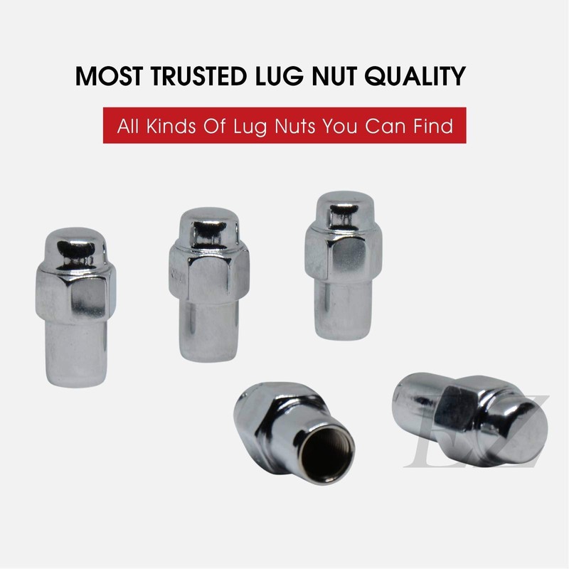 Cragar Standard Mag Lug Nut 7/16"-20 with Offset Washer Chrome