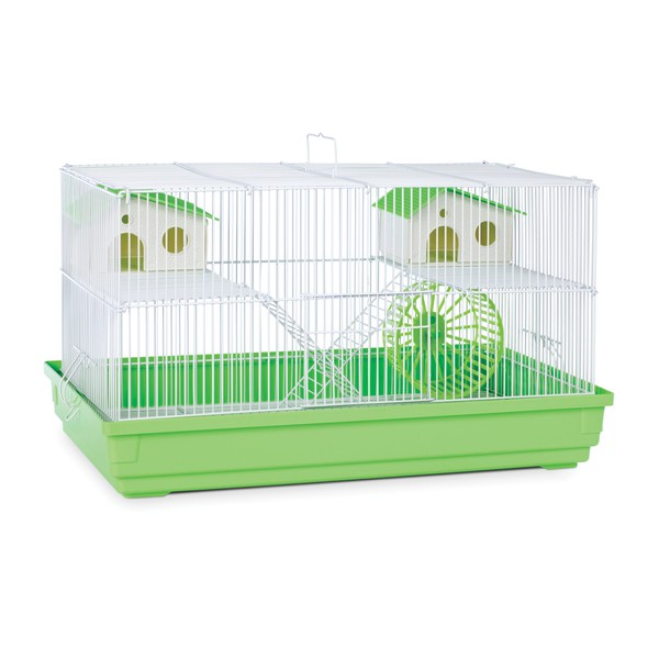 Prevue Hendryx SP2060G Deluxe Hamster and Gerbil Cage, Lime Green,11