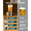 WantJoin Beverage Dispenser With Stand -2 Gallon Beverage Dispenser Drink