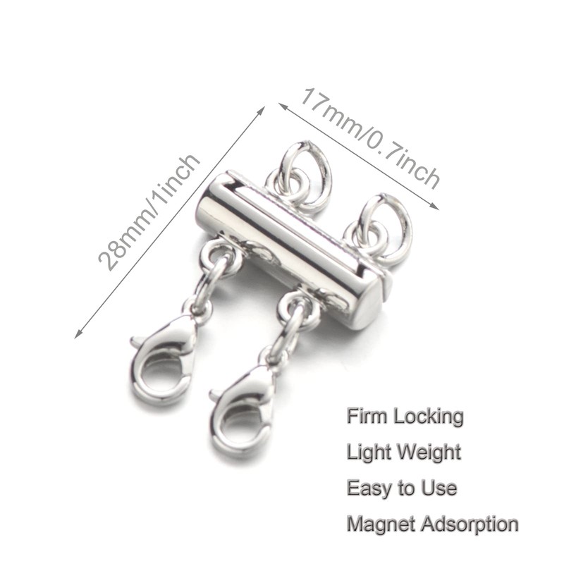 Zpsolution Separador de collar para capas, cierre magnético de capa,