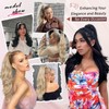 CHRSHN Blonde Ponytail Extension, Drawstring Ponytail Extension for Women 26