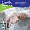 CARE PLUS Vinyl Gloves Clear Extra Large Size 100 Count