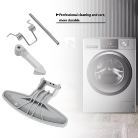 VGOL Set of Washing Machine Accessories Door Hook Door Handle with Bolt and Spring Compatible with LG Drum Washer Door Handle Buckle Kit