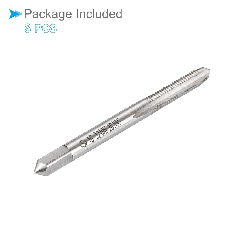 CoCud Thread Milling Taps, 10#-32 UNF Thread H2, High Speed