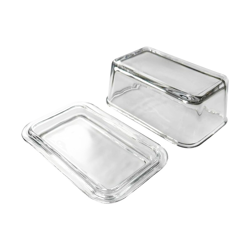 Fox Run Glass Butter Dish With Cover, For The Counter