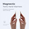 OCOOPA Magnetic Rechargeable Hand Warmers 2 Pack, Fast Heating, 3-Settings,
