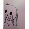 Future Diary Yuno Gasai Bunny Sticker Vinyl Decal Windows/Laptops Waterproof!