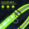 Simket Reflective Walking Gear, Rechargeable Led Reflective Sash, Adjustable Night