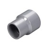 sourcing map PVC DWV Reducing Coupling Schedule 40 Gray 32mm
