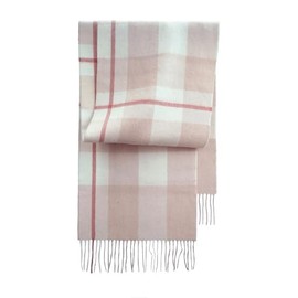 SEECOSY 100% Lambswool Scarf - Plaid Tartan Check Soft Warm Scarf, Gift for Women and Men