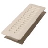 Decor Grates PL210-WH 2-Inch by 10-Inch Plastic Floor Register, White