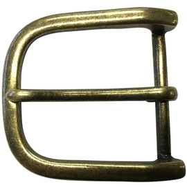 BELTINGER Belt Buckle 4.0 cm | Buckle Interchangeable Buckle Belt Buckle 40 mm Solid | Pin Buckle | Interchangeable Belt up to 4 cm, Old Brass