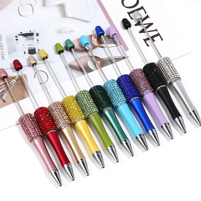 【P2】 (Pen has GAP on wrap) Qty 5 Standard Rhinestone