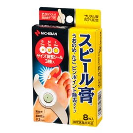 Nichiban SPCXN Foot Care Spool Paste CX Pompon Removal Type, Diameter 0.4 inches (10 mm)