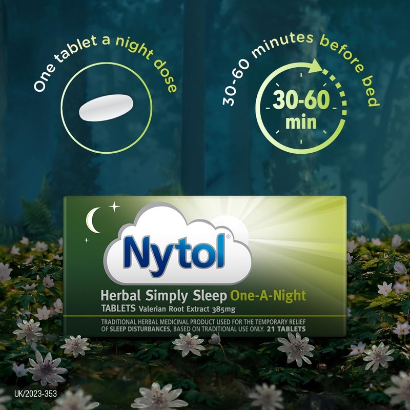 Nytol Herbal Simply Sleep One A Night Tablets - Herbal