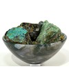 Chrysocolla Rough Stone Natural Blue Green Orange Crystal Cab Mineral