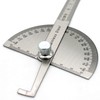 Multifunctional Stainless Steel Ruler with 180 Degree Angle 10cm Measuring