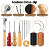 Leather Sewing Kit for Upholstery Repair – Waxed Thread &