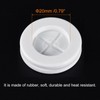 TA-VIGOR 6Pcs Round Rubber Grommets, 40mm Double-Sided Rubber Hole Plug