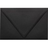 6 x 9 Booklet Envelopes Contour Flap Envelopes - Midnight Black (500 Qty.)