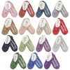 BambooMN - Adult Super Soft Warm Microfibre Cozy Fuzzy Slippers